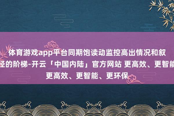 体育游戏app平台同期饱读动监控高出情况和叙述可疑行径的阶梯-开云「中国内陆」官方网站 更高效、更智能、更环保